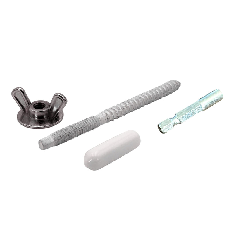 [Australia - AusPower] - CONFAST® 1/4"-20 x 2-1/4" Male Hurricane Anchor Kit (25 sets, 1 driving tool) 
