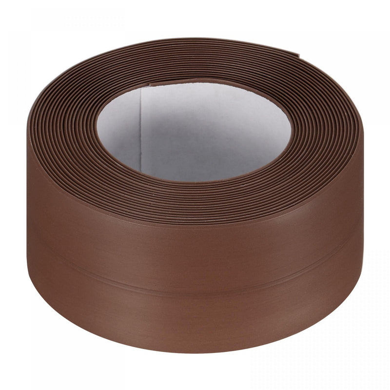[Australia - AusPower] - uxcell Waterproof Seal Caulk Strip Tape Self Adhesive 1.5"W x 10.5'L PVC Sealing Tape for Kitchen Bathroom Brown 