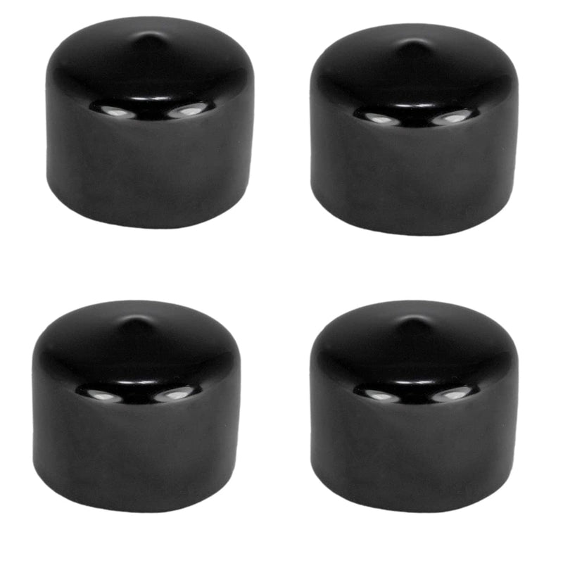 [Australia - AusPower] - 2" (50 mm) Rubber end caps Soft PVC Rubber Plug Thread Protective Sleeve Rubber Protective Cap Screw Protective Cap Round Plastic Cover Rubber Sleeve 2" (50 mm) 4 