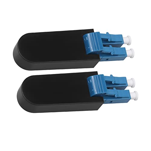 2pc fyboptwu LC/UPC singlemode fiber loopback, duplex 2 network cable tester set