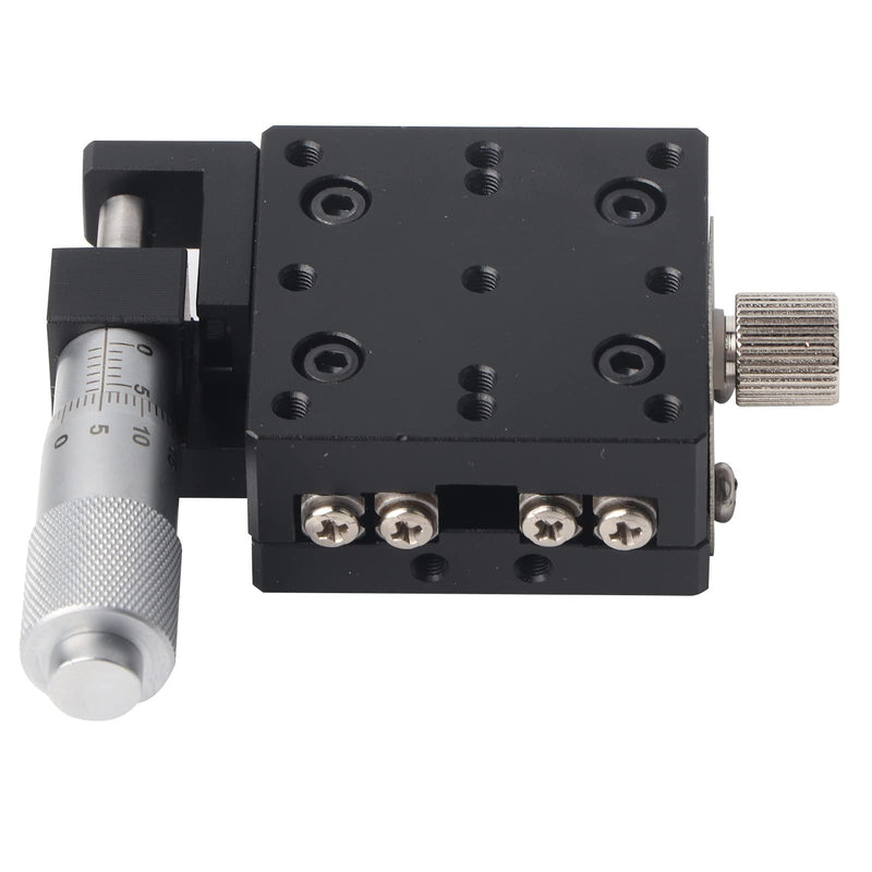 [Australia - AusPower] - Linear Stages, SEMX40-AS X Micrometer Linear Stages, 40×40mm Manual FinE Tuning Crossing Roller, Precise Linear Stage Displacement Trimming Bearing Sliding Table 