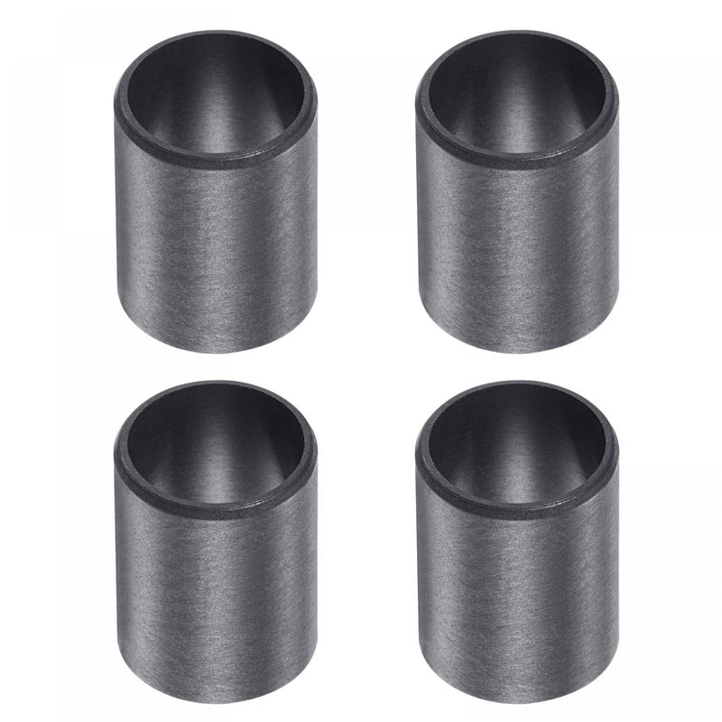 [Australia - AusPower] - uxcell Sleeve Bearings 12mm Bore 14mm OD 20mm Length POM Wrapped Oilless Bushings Black 4pcs 12x14x20mm 