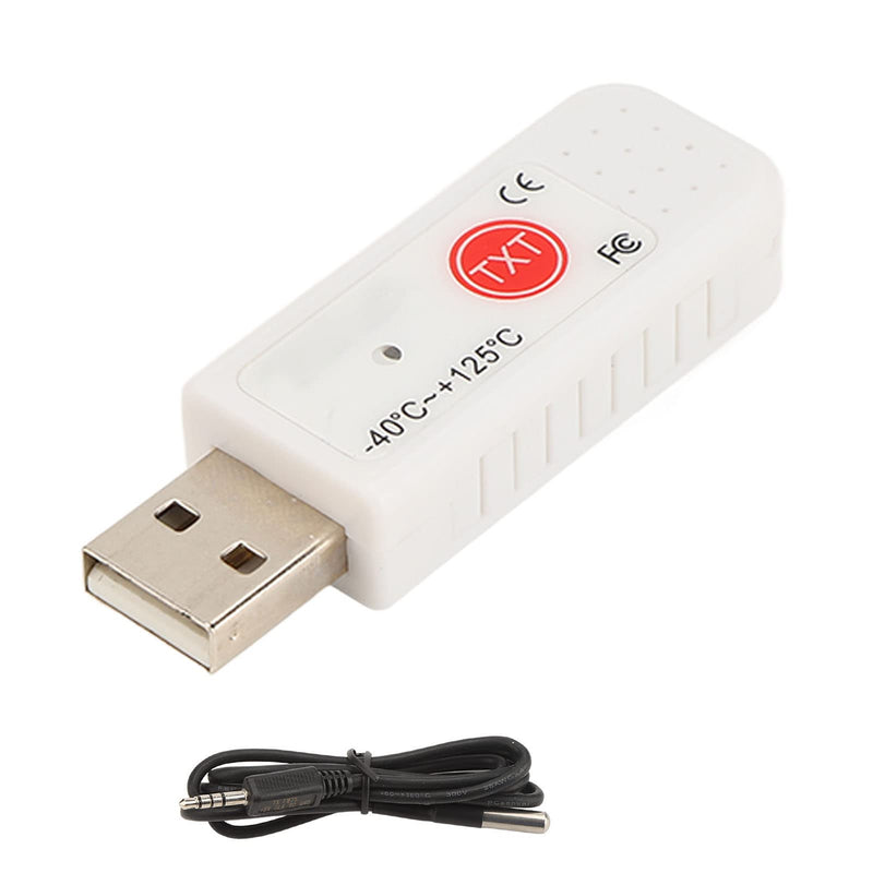 [Australia - AusPower] - GOWENIC TEMPer2 USB Computer Thermometer Inside Outside,Dual Temperature Sensor Logger, Ambient Temperature Monitoring Data Recorder,Upper Lower Limit Temperature Alarm,for 