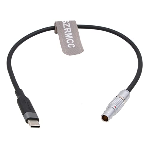 SZRMCC USB C Type-C to Nucleus M 7 Pin Male PD Trigger Power Cable for Tilta Nucleus-M Lens Follow Focus Motor