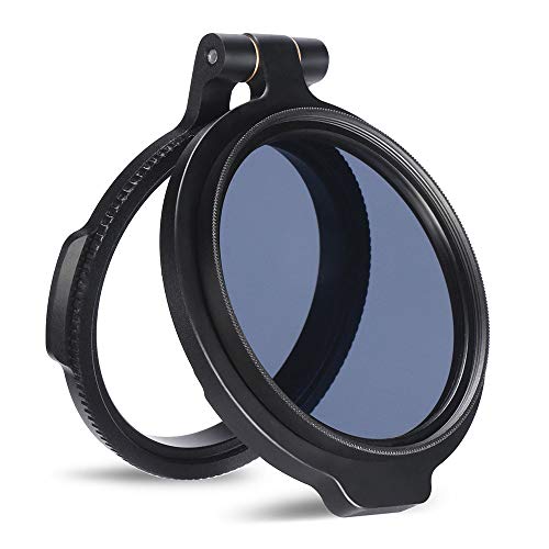 Andoer R-72 72mm Rapid Filter System Camera Lens ND Filter Metal Adapter Ring Compatible with Canon Nikon Sony Olympus DSLR Cameras