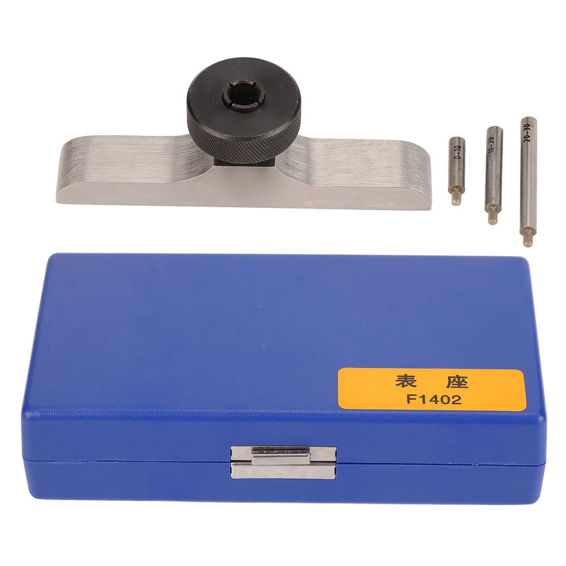 [Australia - AusPower] - Depth Dial Indicator Base Depth Bracket Micrometer Stand with 3Pcs Extension Rods(103x17mm/4.1x0.7in) 