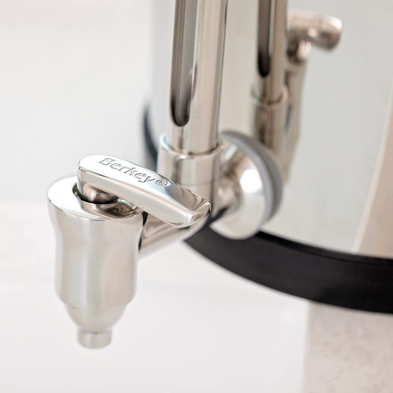 [Australia - AusPower] - 7 Inch Stainless Steel Berkey Water View Spigot for Travel Berkey and Big Berkey Systems 7” for Travel & Big Berkey 