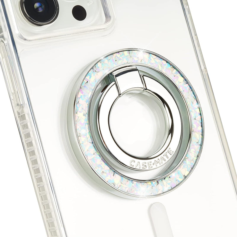 [Australia - AusPower] - Case-Mate Magnetic Phone Grip and Phone Ring Holder - Magnetic iPhone Holder - Removable MagSafe iPhone Accessories - Rotatable Kickstand for iPhone 15 Pro Max/ 14 Pro Max/ 13 Pro Max -Twinkle Diamond Twinkle Diamond 
