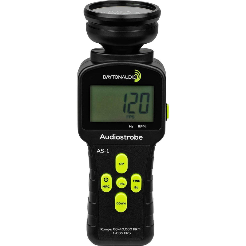 [Australia - AusPower] - Dayton Audio AS-1 Audio Stroboscope Woofer Analyzer 1-665Hz 