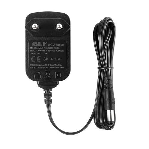 DC 6V 2A 2000mA Power Supply Adapter, Plug 5.5 mm x 2.1 mm, with 3.5 mm x 1.35 mm, 4.0 mm x 1.7 mm Plug 6 V, 2 A (single)