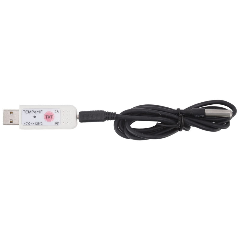 [Australia - AusPower] - USB Computer Thermometer, PC Thermometer Sensor Data Logger Recorder with Temperature Hyperbola Display and Alarm Function for 