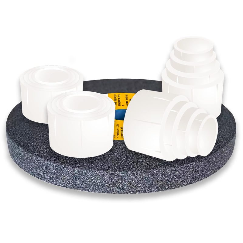 [Australia - AusPower] - Reducing Bushing Adapters for Bench GrindingWheels,16 PCS,4 Sets 
