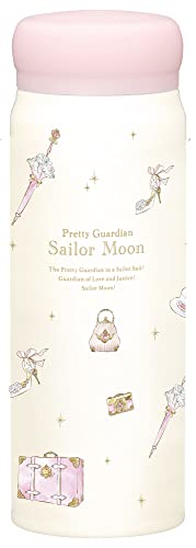 OSK Water Bottle, Direct Stainless Steel Bottle 480ml, Sailor Moon S/M No. 3, SBR-480B Direct Drinking