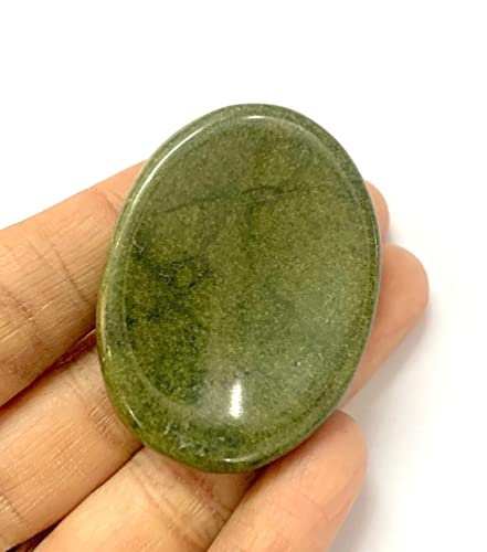 Vasonite Worry Stone Gemstone Crystal Healing Reiki Men Women Feng Shui Positive Energy Love Wellness Thumb Stones for Gifts