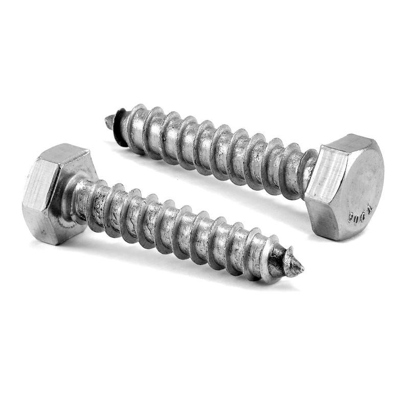 [Australia - AusPower] - 5/16" x 1-1/2" Hex Head Lag Screws Bolts 20Pcs 304 Stainless Steel 18-8, Partial Thread, Hexagon Head Wood Screws by SG TZH 20 5/16-18 x 1-1/2" 