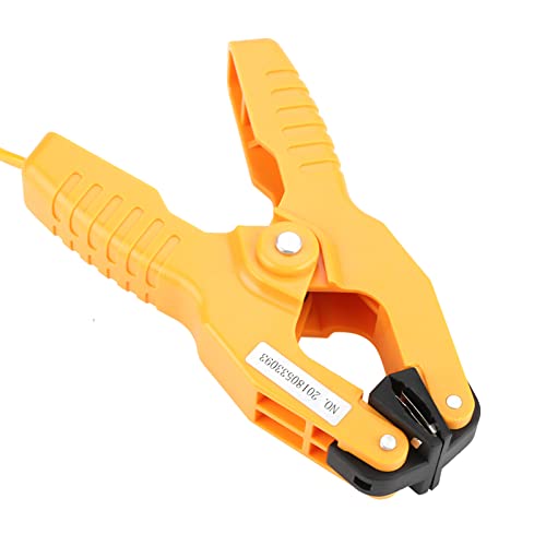 [Australia - AusPower] - AUNMAS K Type Thermocouple Sensor, Adjustable Pipe Clamp -40~200℃, Compatible with K Type Thermometers for Industrial Temperature Measurement 