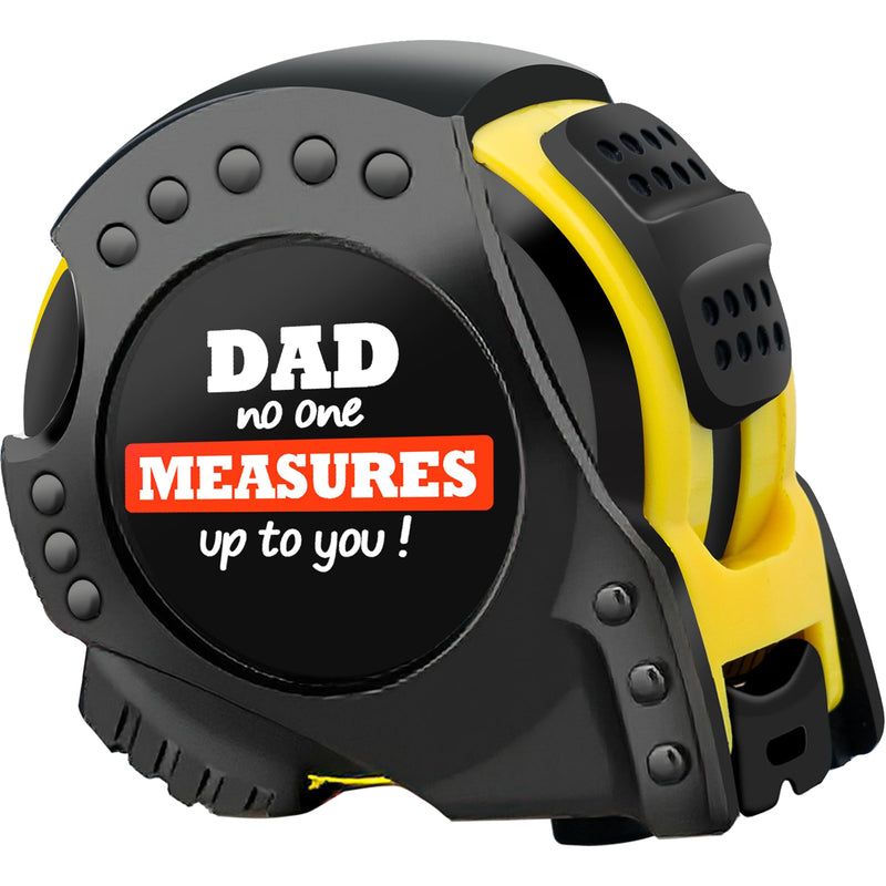 [Australia - AusPower] - Practical Gifts for Dad from Son Daughter Kid, Tool Gifts for Daddy Fathers Day Birthday Stepfather Papa Tape Measure Black 