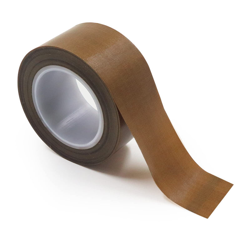 [Australia - AusPower] - PTFE Coated Fiberglass Teflon Tape High Temperature, Insulation PTFE Fabric Tape Adhesive Teflon Strips 0.18mm Thick for Weston Vacuum Sealer Machine (1.2in x 32.8Ft) 1.2in x 32.8Ft 