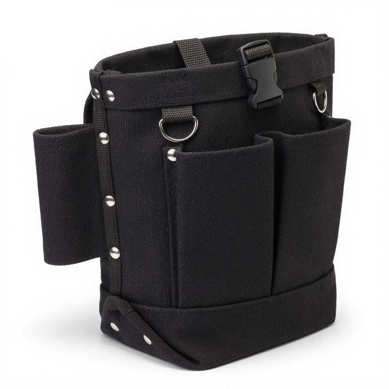 Lichamp Bull Pin and Spud Wrench Holder, Construction Tool Belt Pouches Bolt Bag for Iron Work Large