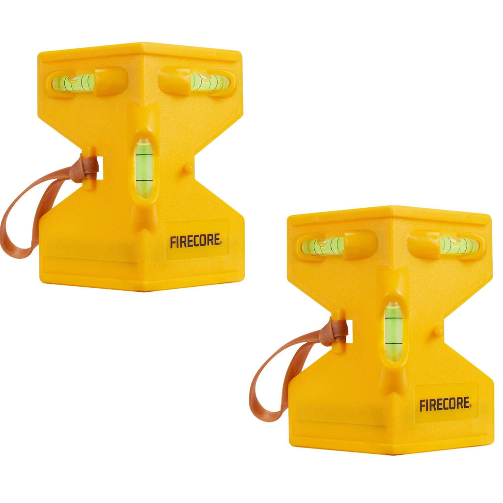 Firecore 2Pcs Level and Tool Magnetic Post Level