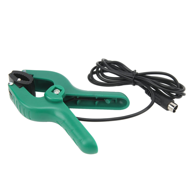[Australia - AusPower] - EVTSCAN Type K HVAC Temperature Pipe Clamp, Up to 25mm Clamp Jaw Opening, -40°C to 150°C, 1.5 Meter Cable with 4-Pin Connector, for Digital Multimeters, Clamp Meters, and Thermometers 