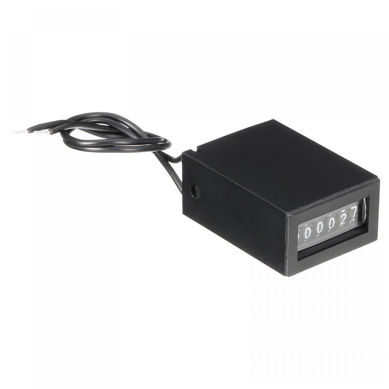 [Australia - AusPower] - uxcell Electromagnetic Counter 6 Digit 0-999999 Counting Range Electronic Pulse Counter Digital Counter Totalizer Electromagnetic Pulse Counter DC7-24V 