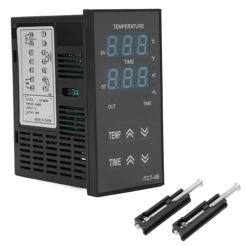 [Australia - AusPower] - Digital Display Heat Press Temperature Controller Kit PID Control Thermostat for Heat Press Machine 100 to 240V,for Automotive System 