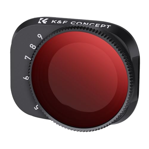 K&F Concept Mini 3 Pro Variable ND32-512 (5-9 Stop) ND Filter Compatible with DJI Mini 3 Pro, 28 Multi-Coated Mini 3 Pro Accessories