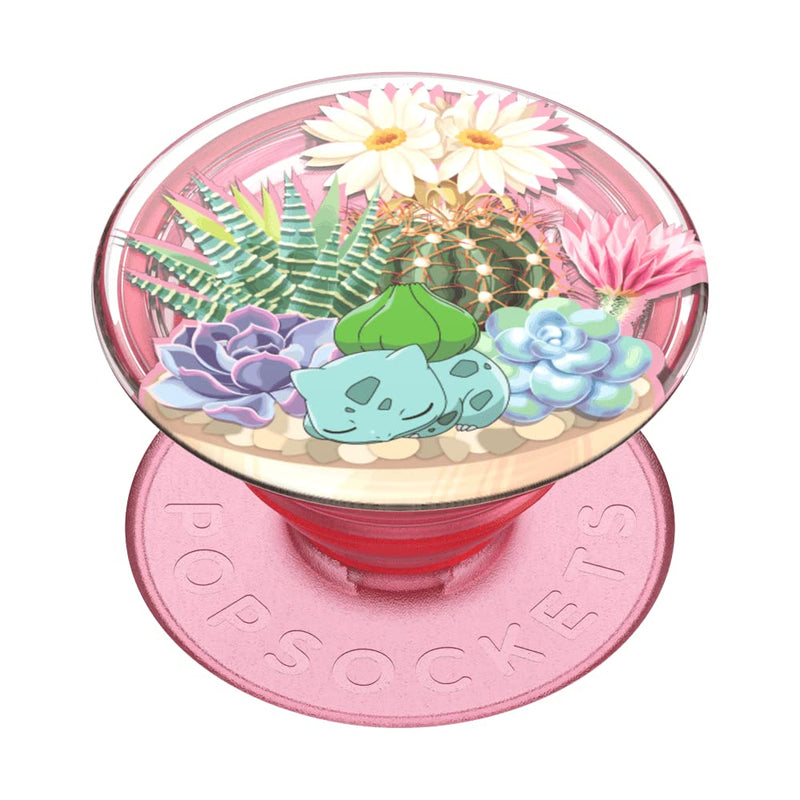 [Australia - AusPower] - PopSockets Phone Grip with Expanding Kickstand, Pokemon PopGrip - Bulbasaur Terrarium Adhesive 