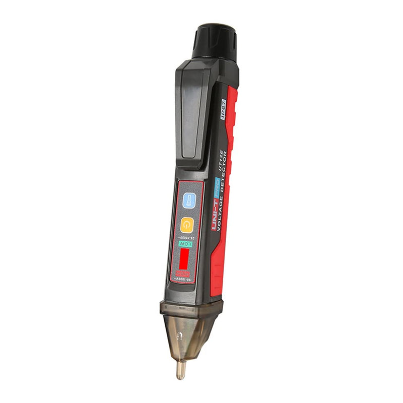 [Australia - AusPower] - UT12E Voltage Detector Volt Pen AC Tester Pencil Low 24V-1000V, High 90V~1000V, Frequency: 50Hz/60Hz, Drop Test: 2m, Vibration Mode 