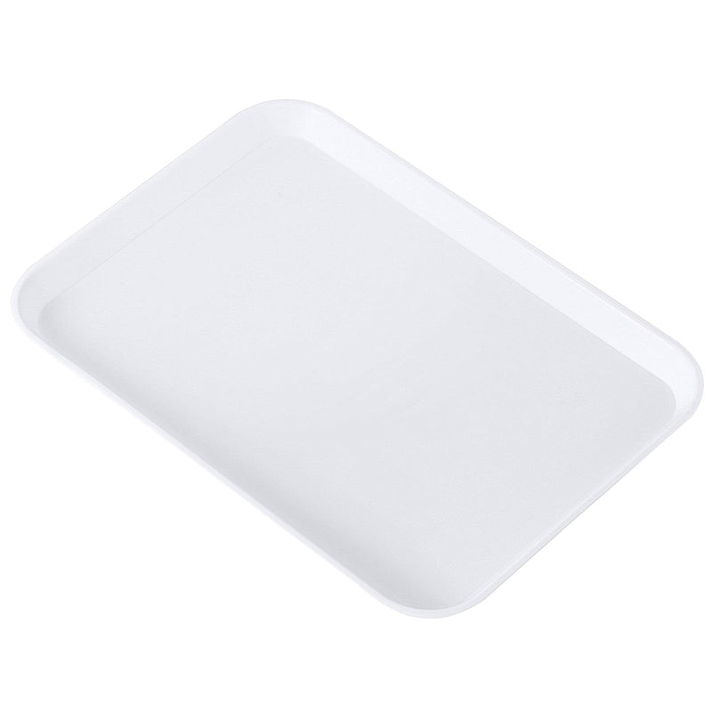 [Australia - AusPower] - JMU Dental Trays Autoclavable, Dental Plastic Trays for Instrument White, 13.25" X 9.75", Size B 13.25" X 9.75" 1 