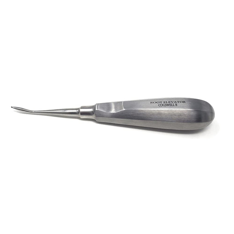 [Australia - AusPower] - Dental Elevator Cogswell B for Tooth Molar Root Extraction Made of Stainless Steel with Hollow Handle Surgical Implant Luxating Instruments 