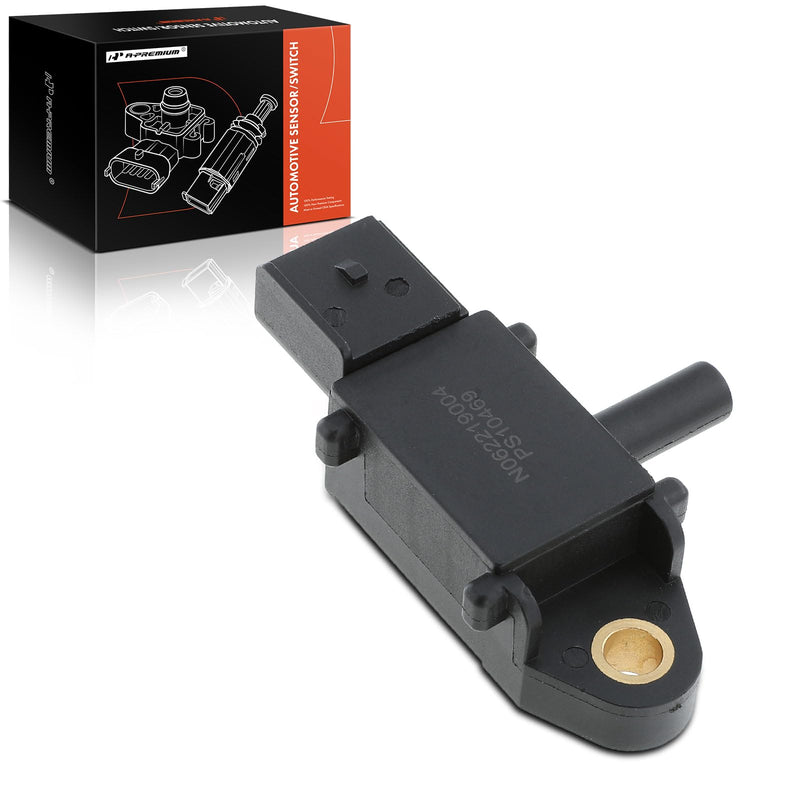 A-Premium Manifold Pressure MAP Sensor [W/ 3Pins] Compatible with 8Cyl 6.4L Ford F-250 F-350 F-450 F-550 Super Duty 2008 2009 2010 - Turbocharged Diesel