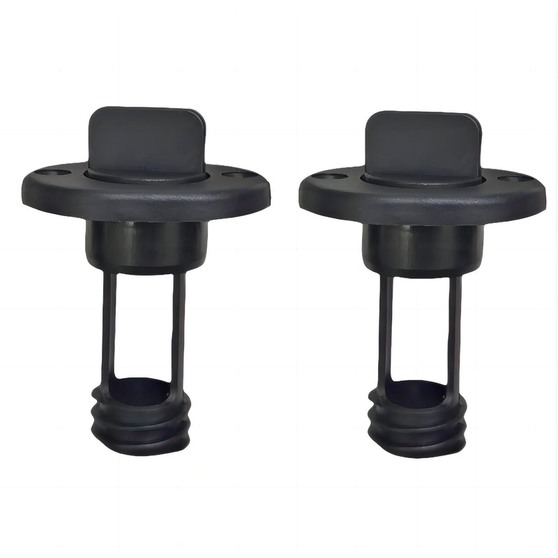 1" Screw Type Drain Plug for Skeeter Boats & Kayaks | 2PCS, with Rubber O-Ring, Thread, Compatible with Marine Boat