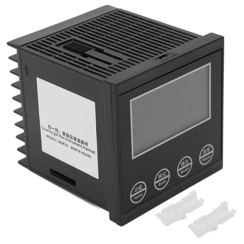 [Australia - AusPower] - Auto Digital Counter with 6 Digit LCD Display, Digital Electrical Counter Totalizer, Timer 0.00001‑999999 Meter 100‑240V AC for Industrial Use 
