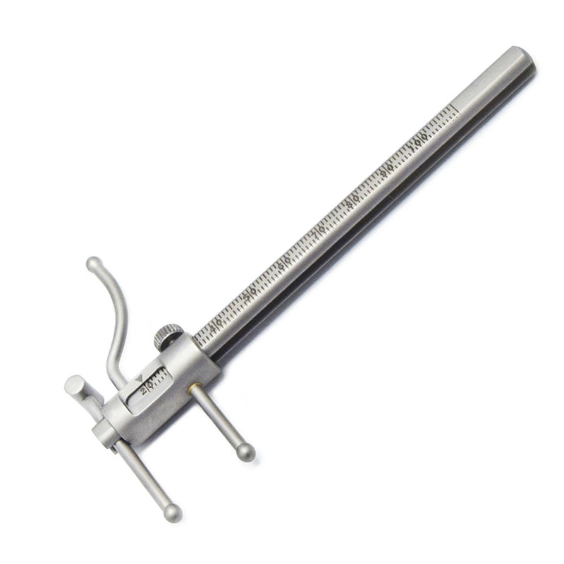 [Australia - AusPower] - MEDSPO Professional Dental Orthodontic Gauge | Bracket Height Moveable Adjustable Locator | Positioning Measuring | Dentist Lab Measuring Instruments (Dental Venus Apollo Gauge) 