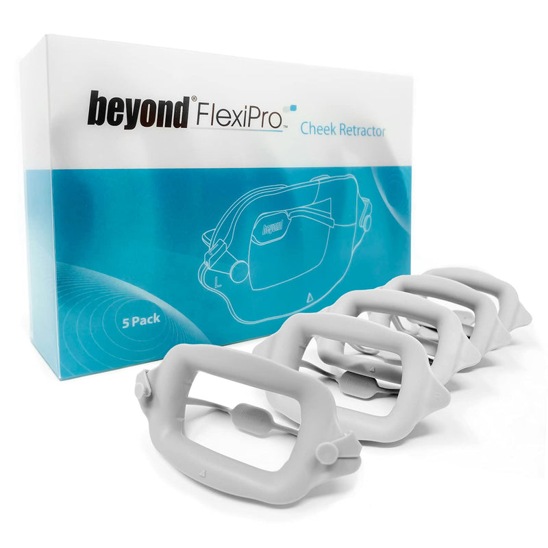 [Australia - AusPower] - BEYOND FLEXIPRO Cheek Retractors | Thermoplastic Rubber Mouth Opener (M-5 PC) M-5 PC 