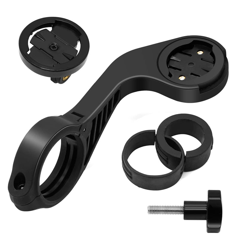 [Australia - AusPower] - Thinvik Bike Computer Mount for Garmin Edge 1040 1030 840 830 540 530 130 Compatible with 25.4 31.8 35mm Handlebars Comes with Quick Release Gopro Mount Adapter and Light Holder 