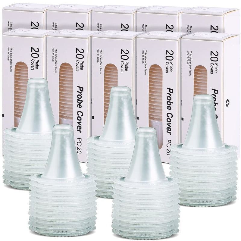 [Australia - AusPower] - CEI-CEI 400 Counts Ear Thermometer Covers - Lens Filters Refill Caps, BPA Free and Disposable (Thermometer Not Included) 
