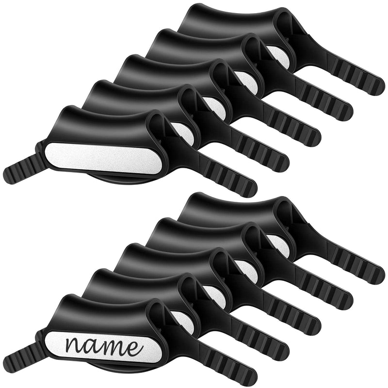 [Australia - AusPower] - 10 Pcs Stethoscope Name Tag Stethoscope ID Tag Personalized Identification Tag with Name Label Stickers Practical Gift Nurses, Doctors, Veterinarians and Med Students 