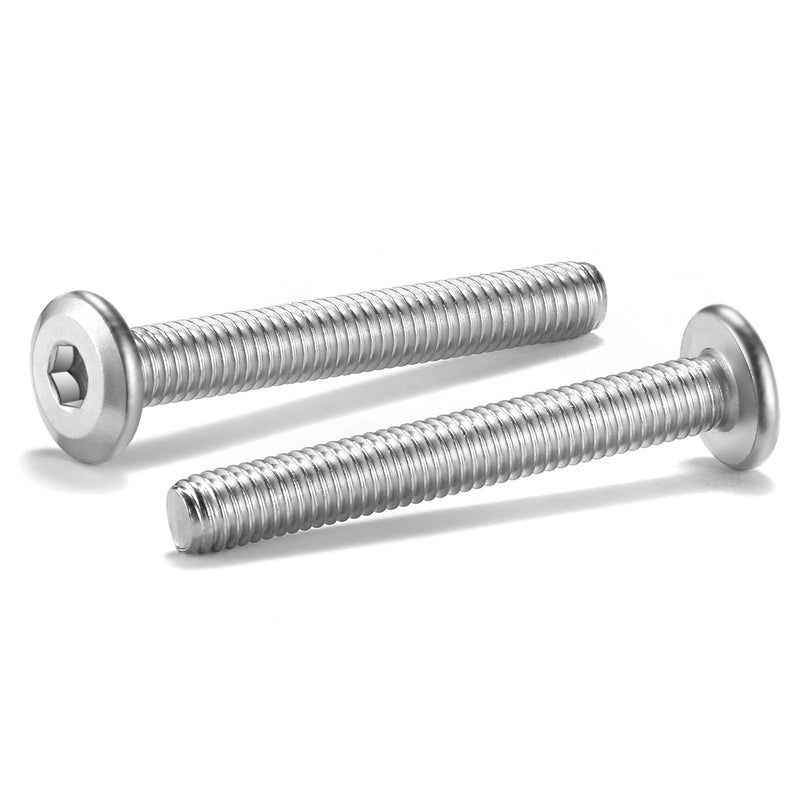[Australia - AusPower] - M6 x 50mm 10Pcs Flat Head Hex Socket Cap Screws Bolts, 304 Stainless Steel 18-8, Full Thread by SG TZH (with Hex Spanner) 10 M6 x 50mm 