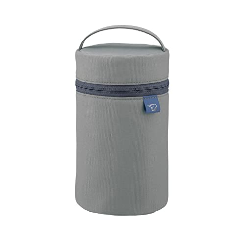 ZOJIRUSHI SW-PB02-HM Soup Jar Pouch, Medium, Medium Gray Mサイズ(スープジャーサイズ350〜550mL) Medium Grey