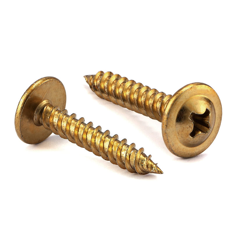 [Australia - AusPower] - #8 x 1" Wood Screw 100Pcs Alloy Steel Standard Thread Truss Head Fast Self Tapping by SG TZH #8 x 1" 100 