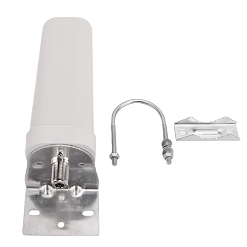 [Australia - AusPower] - Outdoor 4G Antenna 12DBI High Gain Omnidirectional Antenna IP67 with U Shaped Bolt 