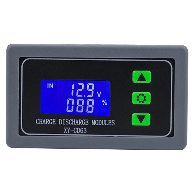 [Australia - AusPower] - DC 6V-60V Low Voltage Protector Disconnect Switch Module with LCD Display, 30A Under-Voltage Deficit Protector 