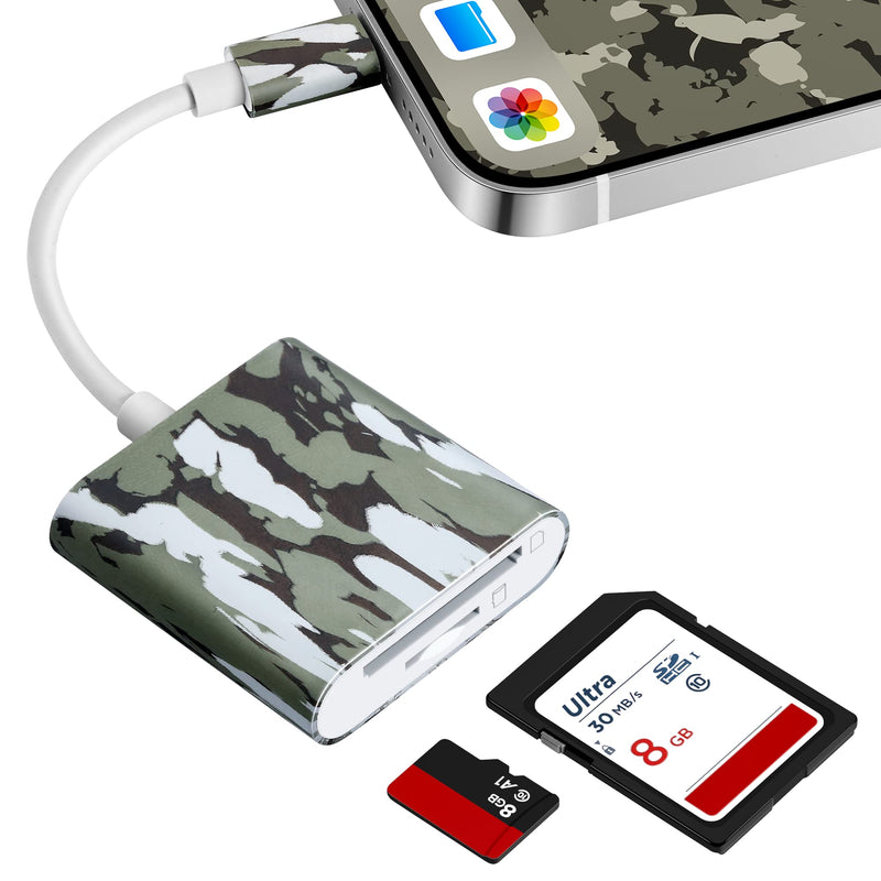[Australia - AusPower] - Trail Camera Viewer, Plug & Play for Hunters to View Images and Videos from Game Camera for iPhone 6S, SE, 7, 8, X, 11, 12, 13, 14 Series For iPhone 6S - 14 series 