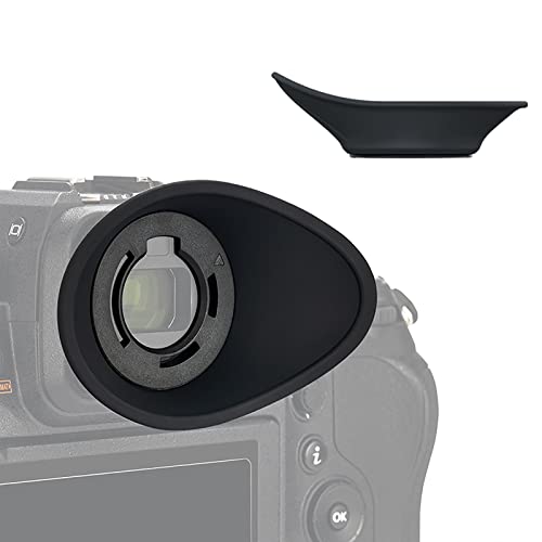 [Updated Version] Z9 Z8 Zf Eye Cup Eyepiece, Camera Viewfinder Eyecup for Nikon Z8 Z9 Zf, Soft Silicone 360 Rotating Extension Oval Design, Replace Nikon DK-33 Eye Cup Replace DK-33 Eyecup