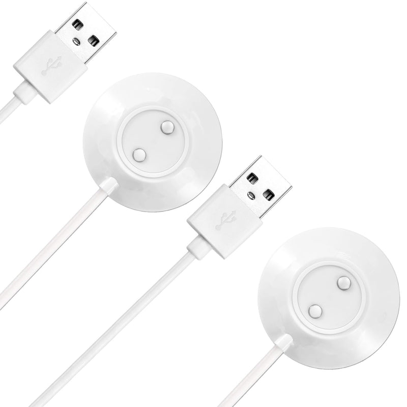 [Australia - AusPower] - Rose Charger, Replacement Rose Standing Base Dock Station, Magnetic Fast Charging USB Cable Charger for Rose - 2 Pack, 2.5Ft 