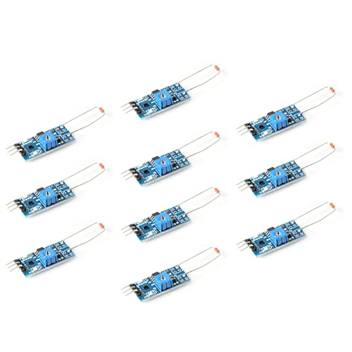 10Pcs LM393 Thermal Sensor Module Temperature Switch Sensor Module Board Intelligent Car Accessories for Arduino