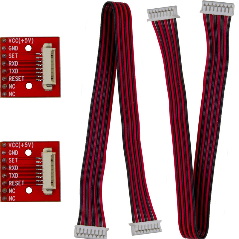 [Australia - AusPower] - 2pcs Breakout Board with Cable for PMS5003 PM2.5 PM10 Air Quality Sensor 